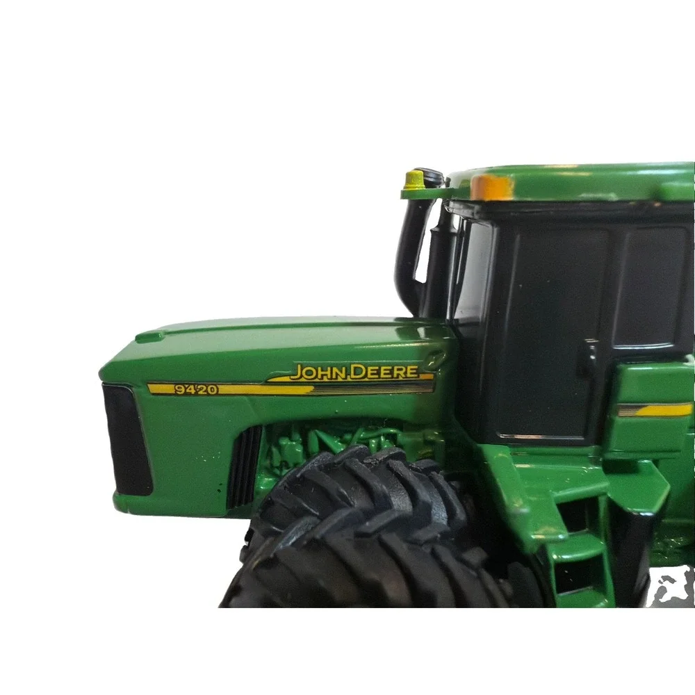 ERTL JOHN DEERE 9420 TRACTOR W/ TRIPLES DIE CAST FARMING VEHICLE 1/64 W/ COA